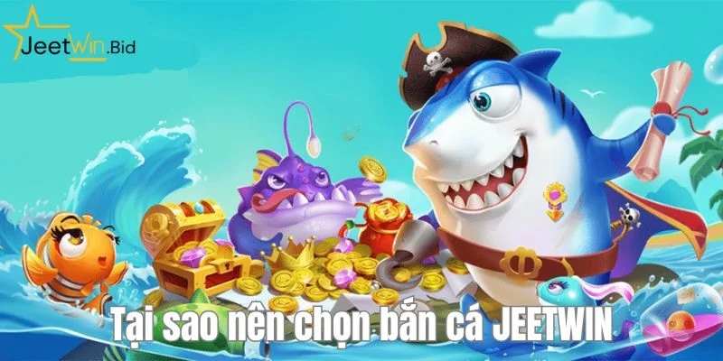 Sảnh chơi bắn cá tại nhà cái Jeetwin là lựa chọn không thể bỏ lỡ. 